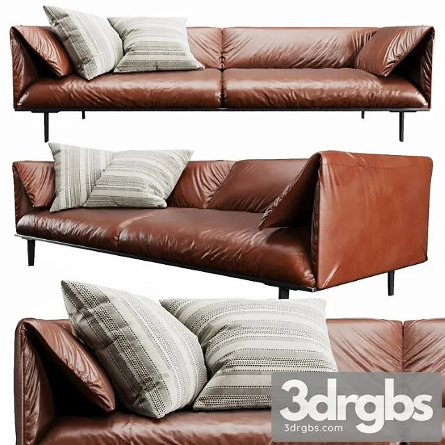 Poltrana Frau John John Sofa 3D Model Free