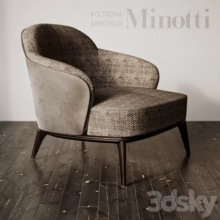 Poltrona armchair 3D Model
