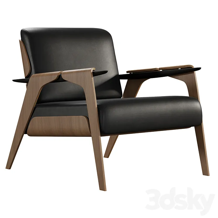 Poltrona Fly Armchair 3D Model Free