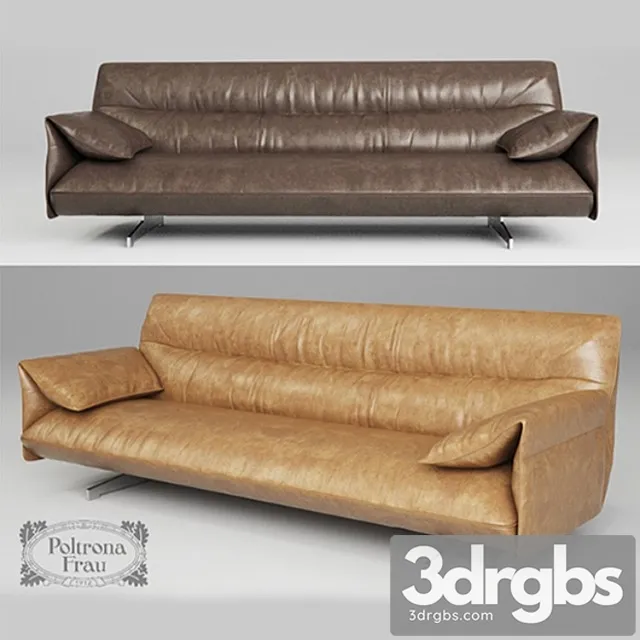 Poltrona frau anthon sofa 2 3D Model Free