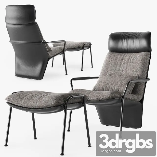 Poltrona Frau Arabesque Armchair 3D Model Free