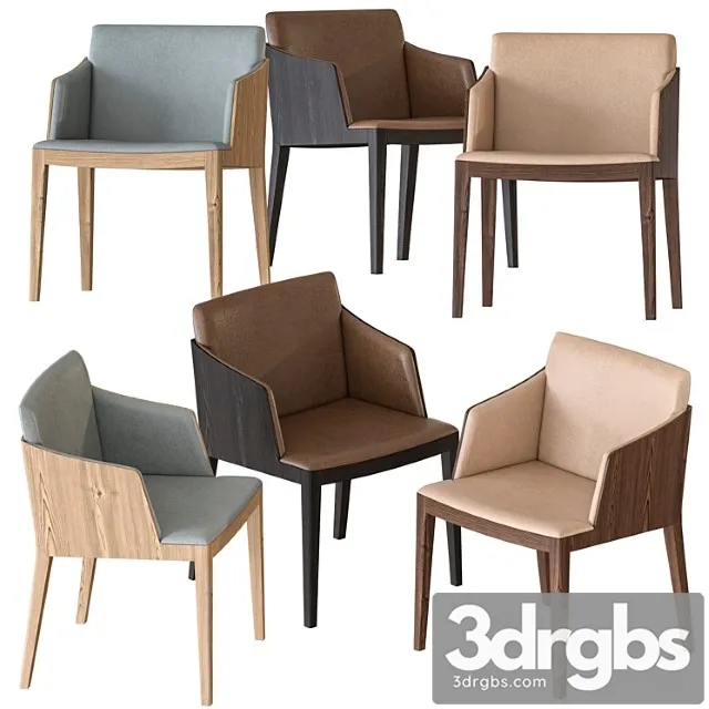 Poltrona frau beatrice armchair 2 3D Model Free