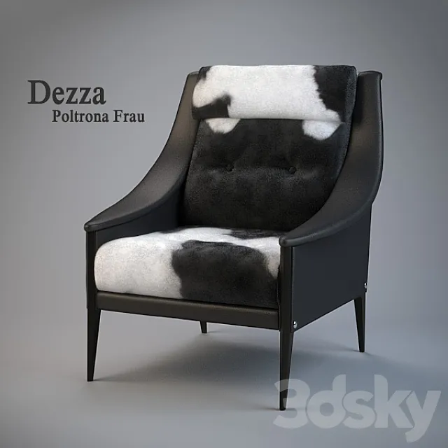 Poltrona Frau Dezza 3DModel