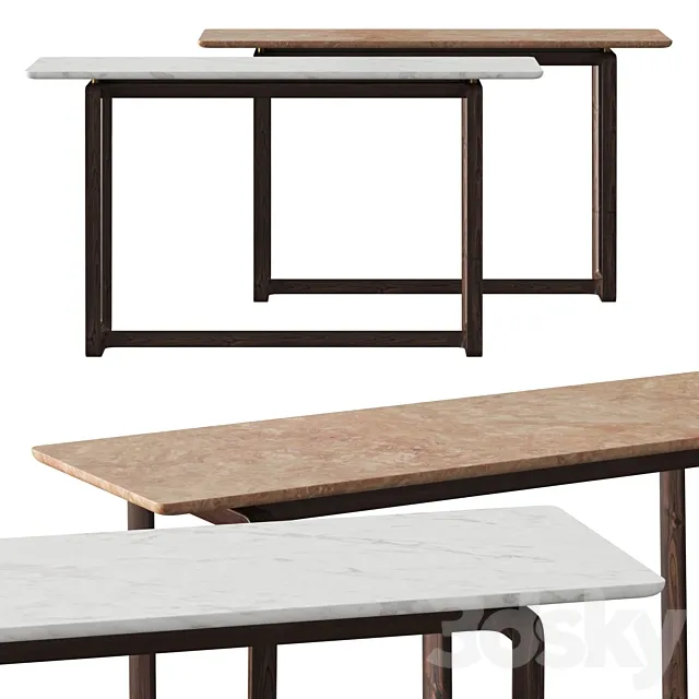 Poltrona Frau Fidelio Console Table 3DModel