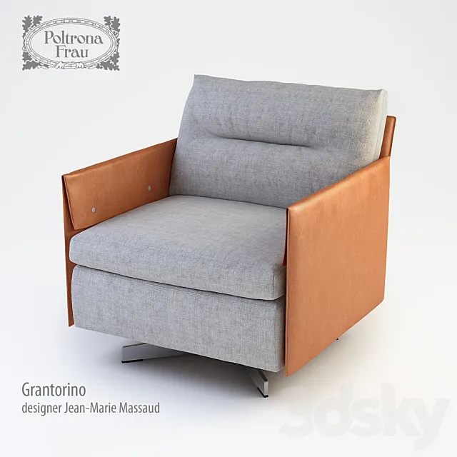 poltrona frau grantorino 3D Model