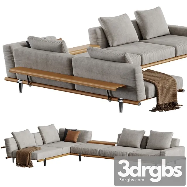 Poltrona frau let it be 2 3D Model Free