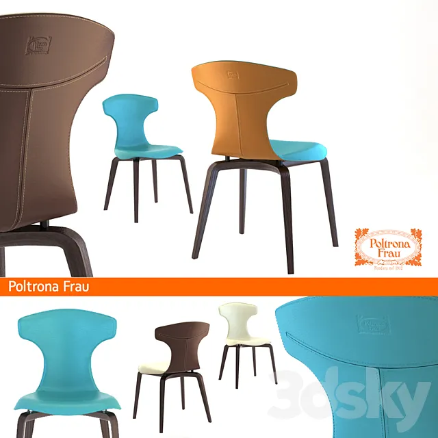 Poltrona Frau MONTERA 3DModel