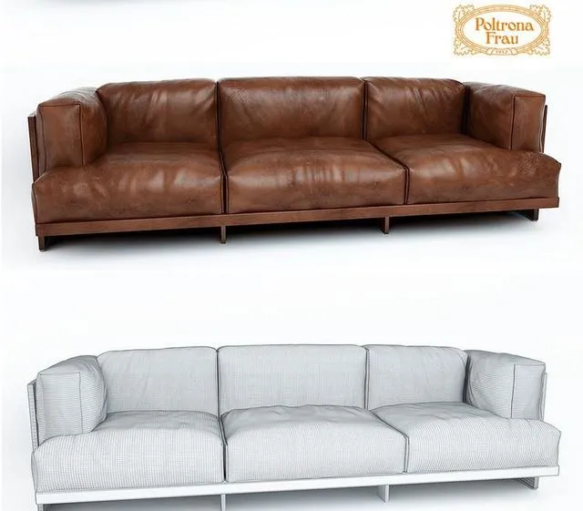 Poltrona Frau Polo 3D Model