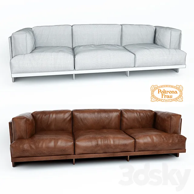 Poltrona Frau Polo 3D Model