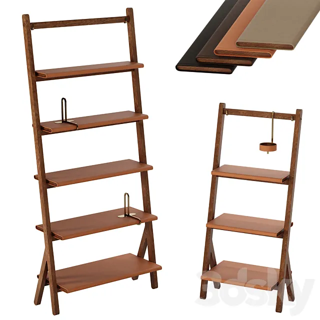 Poltrona Frau Ren Bookcase 3D Model