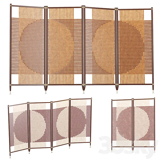 POLTRONA FRAU room divider 3D Model