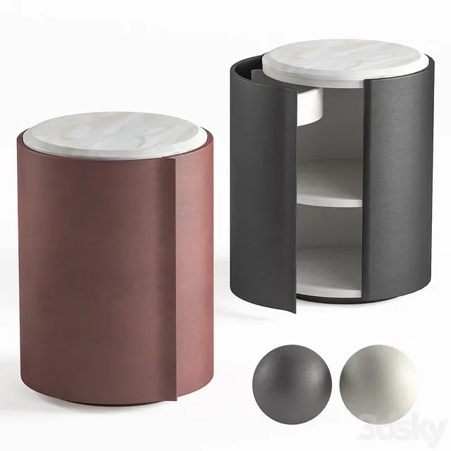 Poltrona Frau Stock n roll night 3D Model