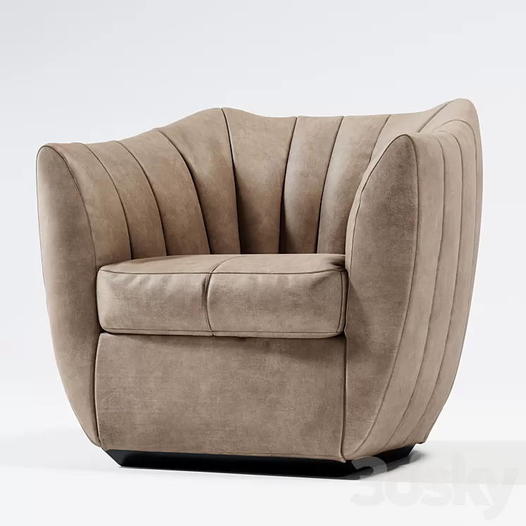 Poltrona Frau Willy 3D Model