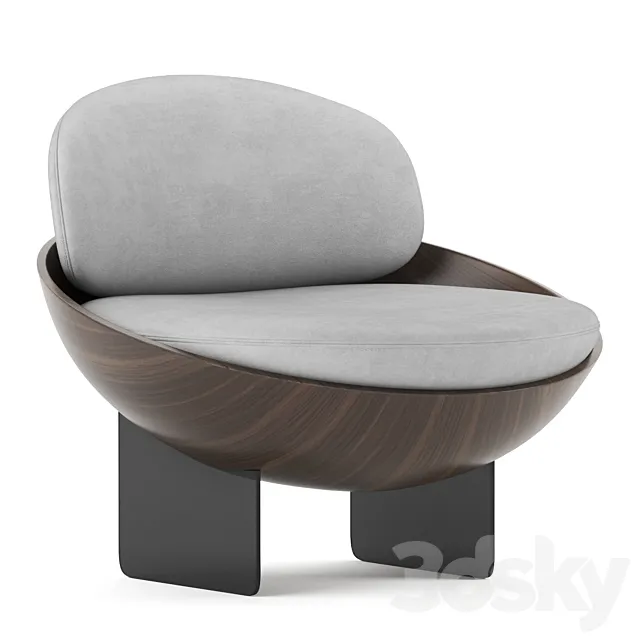 Poltrona OCO _ OCO Armchair 3DModel