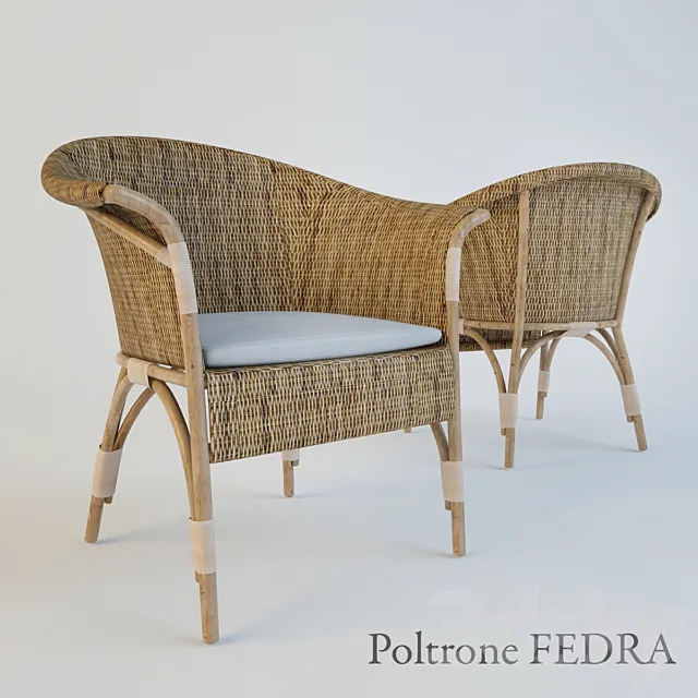 Poltrone FEDRA 3DModel
