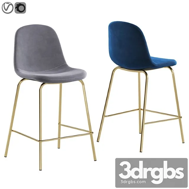 Polubarnyi Stul Valensiia 3D Model Free