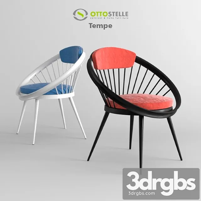 Polukrieslo Tempe Ottostelle 3D Model Free