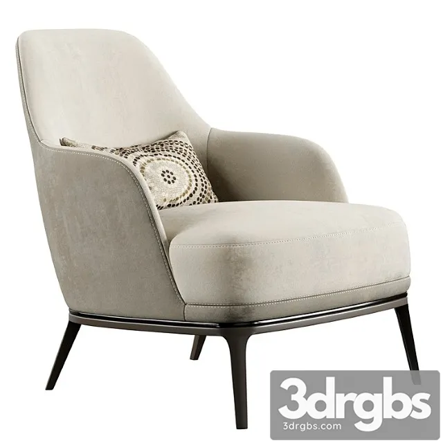 Poly M Kreslo 3D Model Free