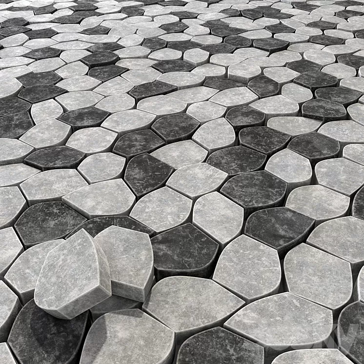 Polygon Paving / Paving Ngon 3D Model
