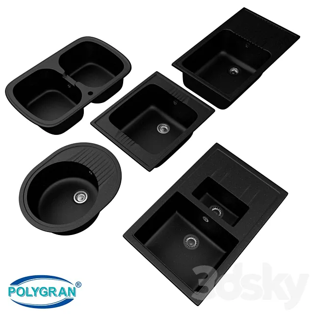 POLYGRAN set 4 3D Model