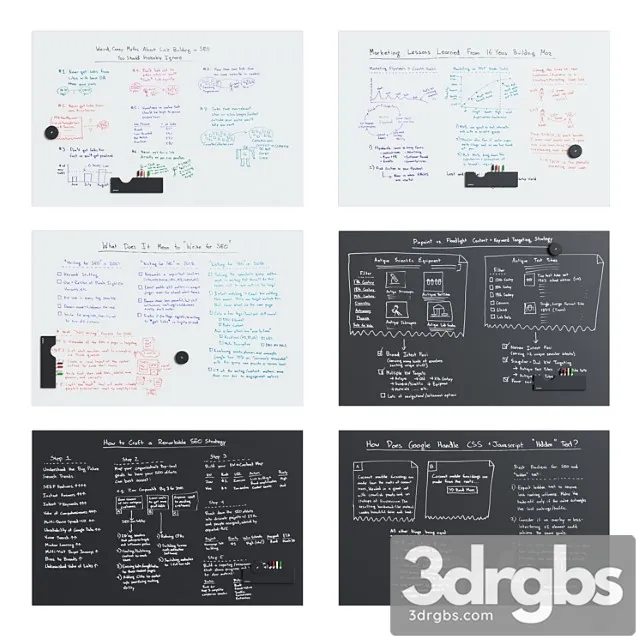 Polyvision - whiteboard & blackboard sans, serif, flow set1