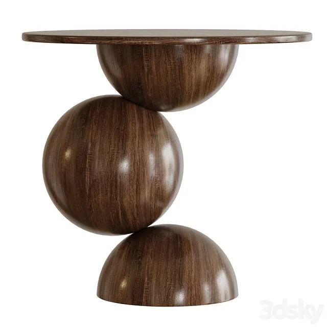 Pom Pom Side Table 3D Model