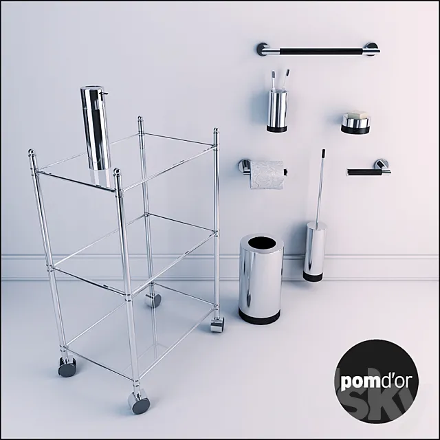 Pom'Dor accessories-K2. Dina. Micra 3DModel