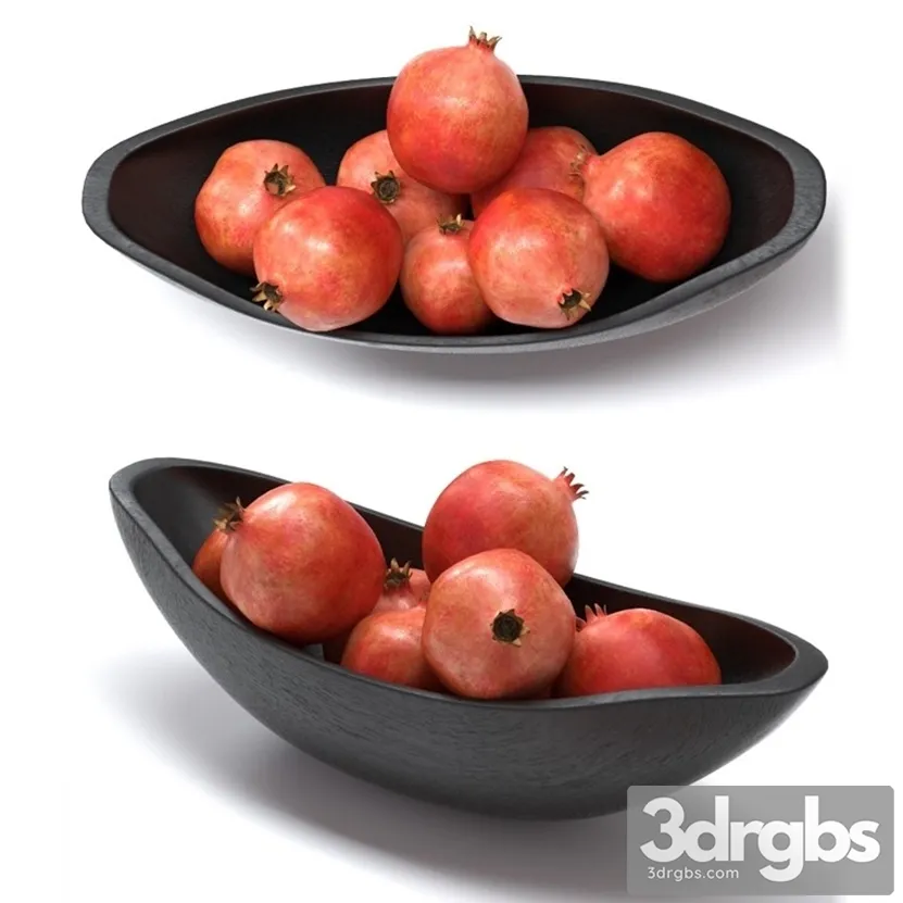 Pomegranate 3D Model Free