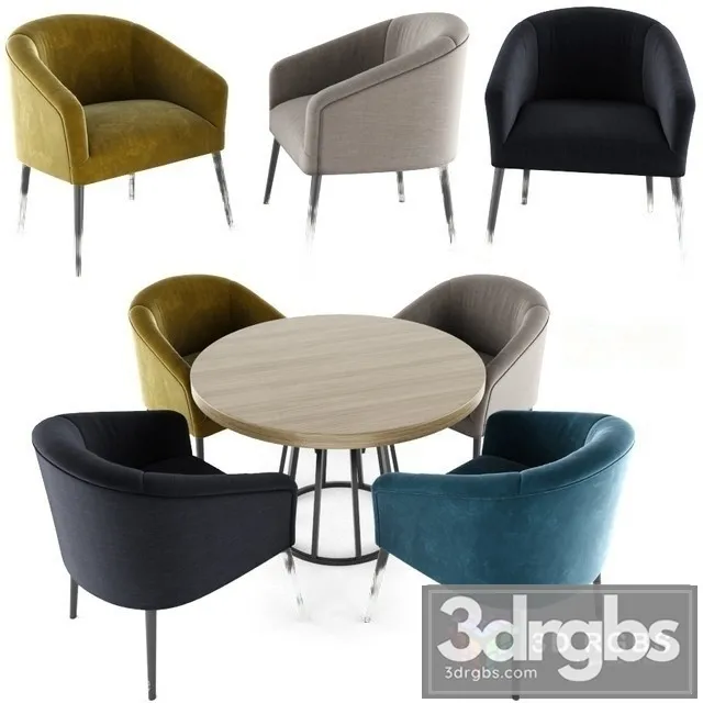 Pomeroy Barrel Chair With Round Table Free Download