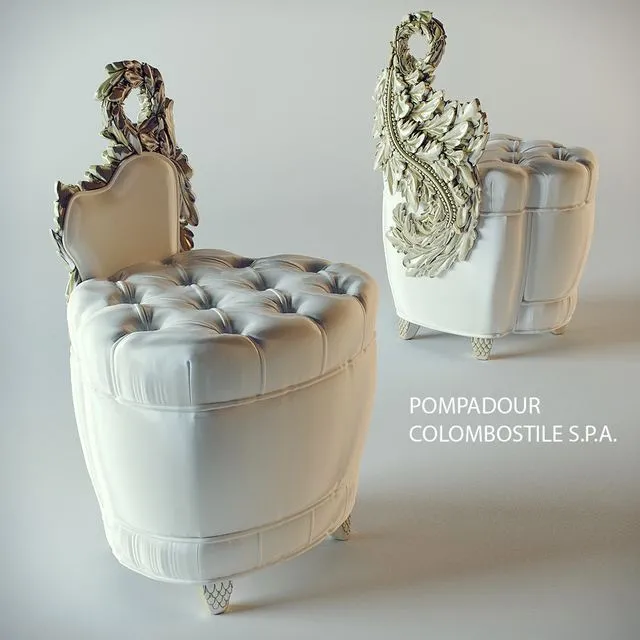 POMPADOUR COLOMBOSTILE SPA 3D Model