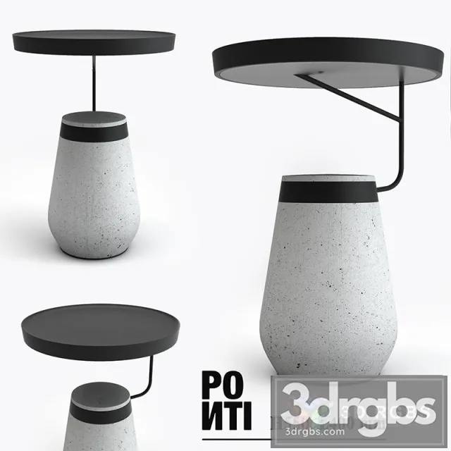 Ponti Table 3D Model Free
