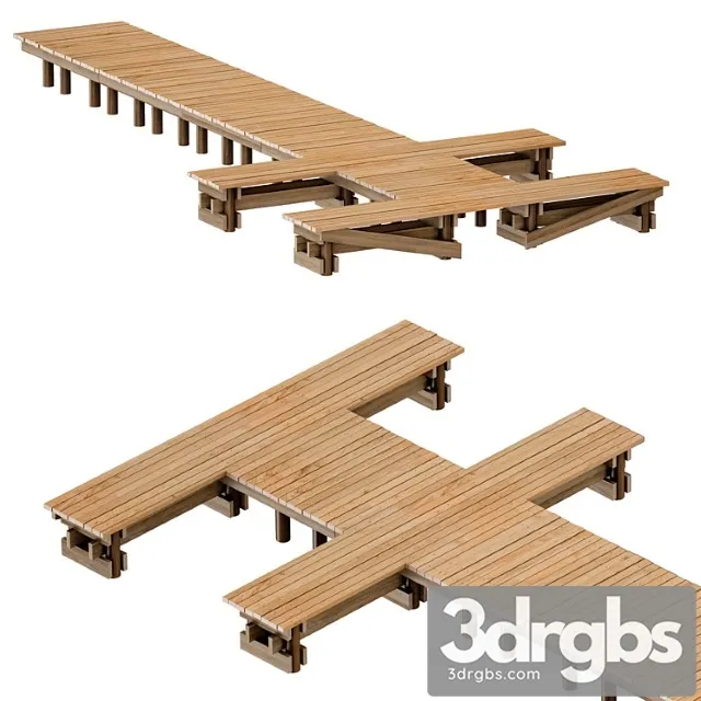 Pontoon 3D Model Free