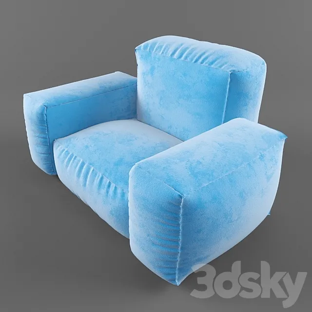 poof chair 3D Model