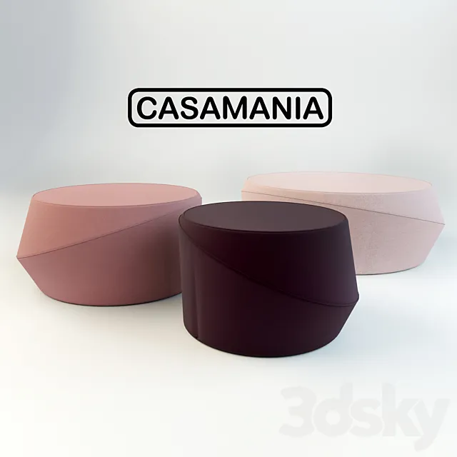 Poof Giro Casamania 3D Model