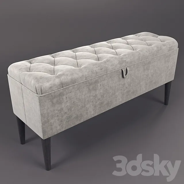 Poof long "classic" 3D Model