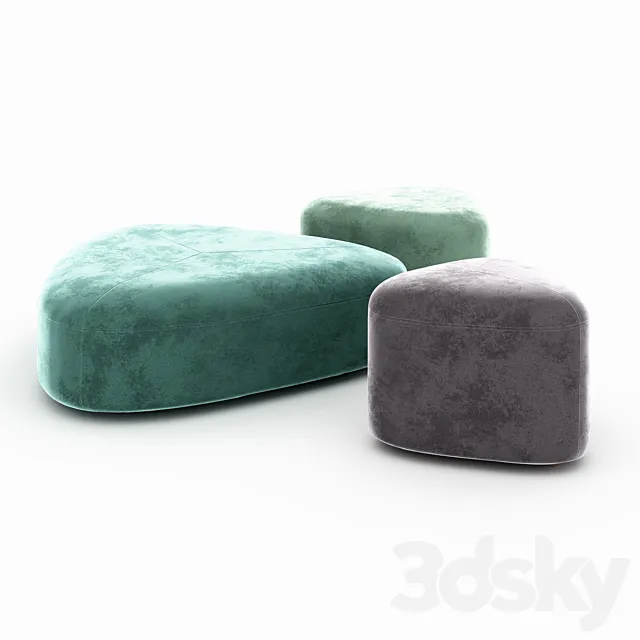 Poof stone 3D Model