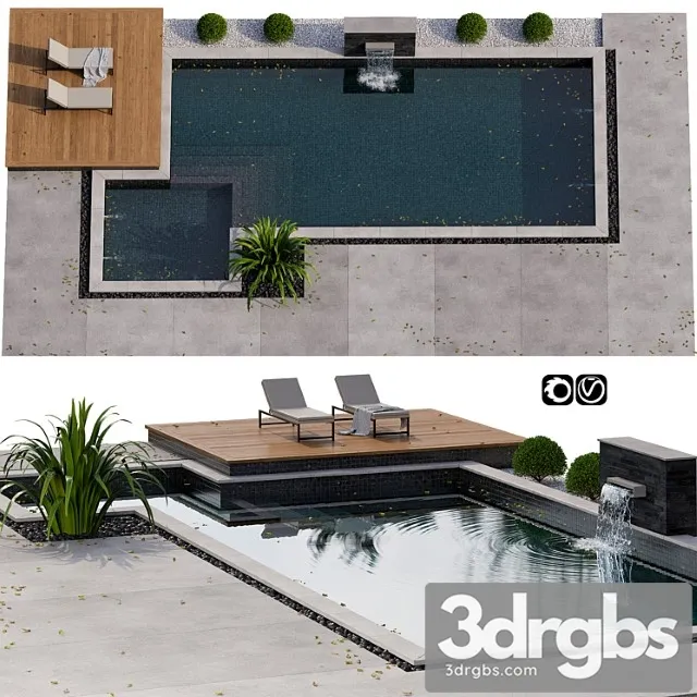 Pool 06 3D Model Free