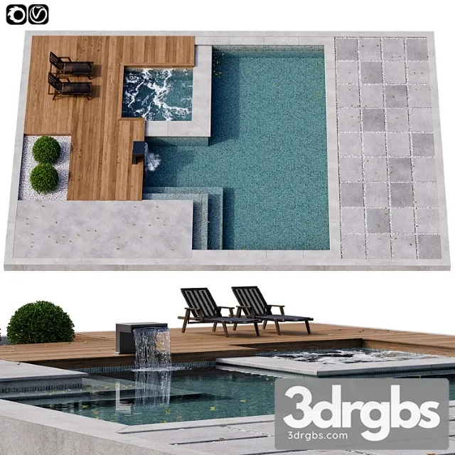 Pool 07 3D Model Free