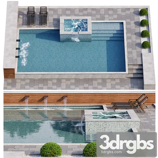 Pool 12 3D Model Free