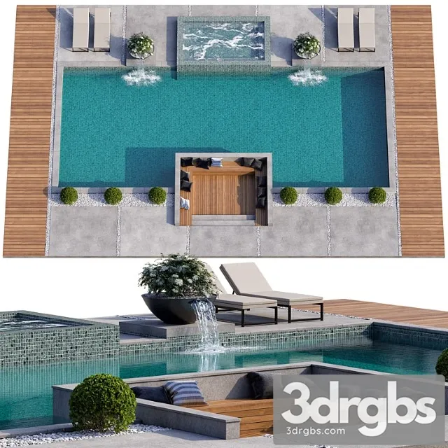 Pool 22 3D Model Free
