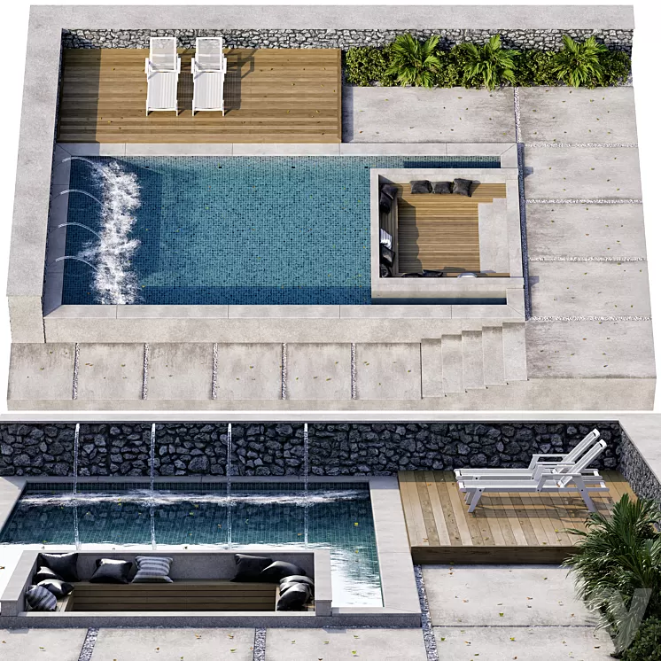 Pool 23 3D Model