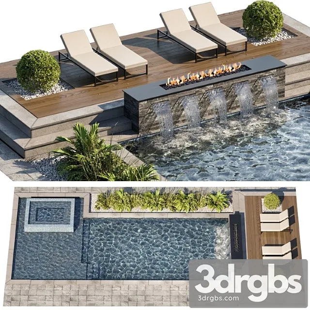 Pool 35 3D Model Free