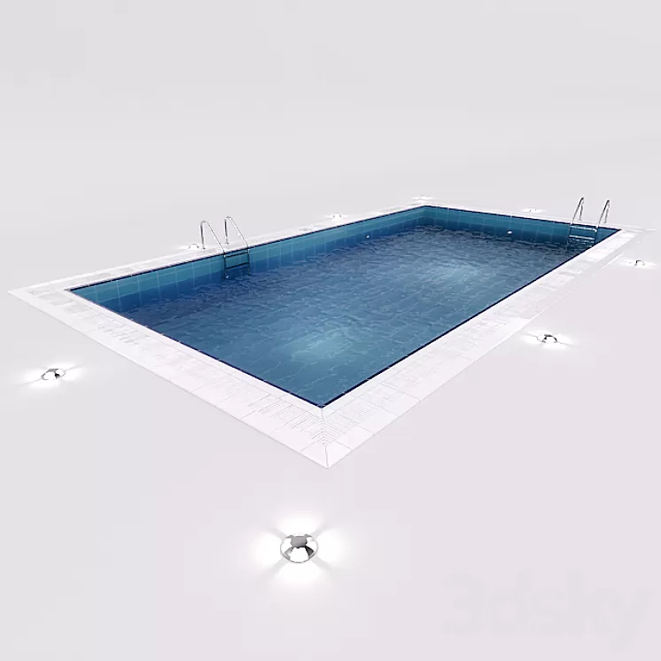 Pool 3D Model