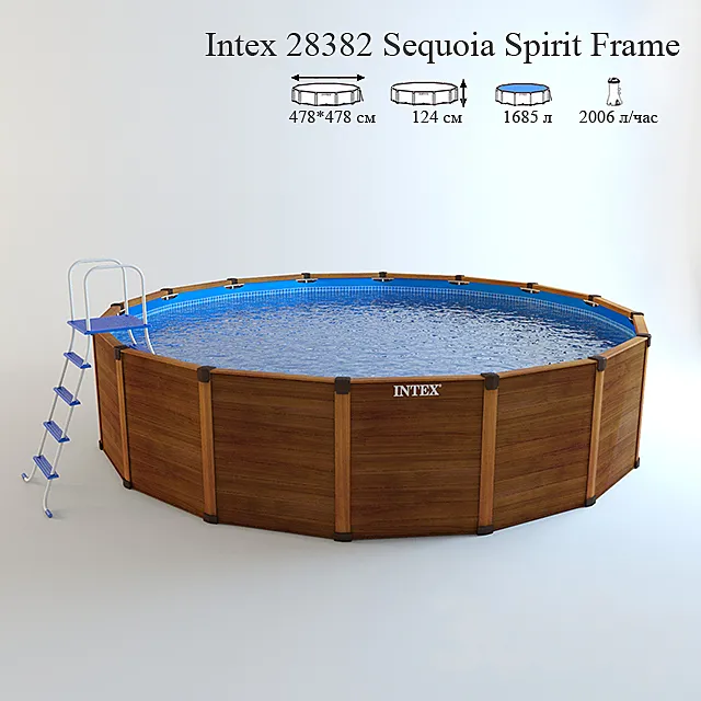 Pool frame Intex Sequoia Spirit Frame 28382 Free Download