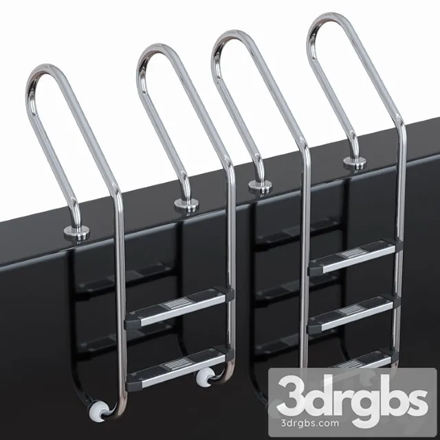 Pool Ladder Aquaviva Mixta MX 3D Model Free