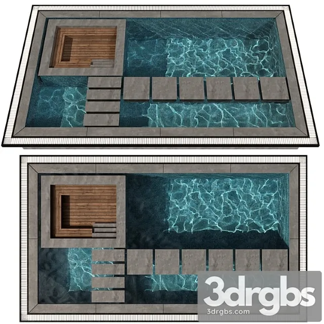 Pool no72 3D Model Free