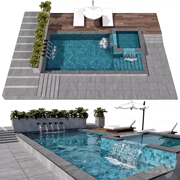 POOL NO83 3D Model