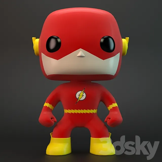 Pop Flash 3D Model