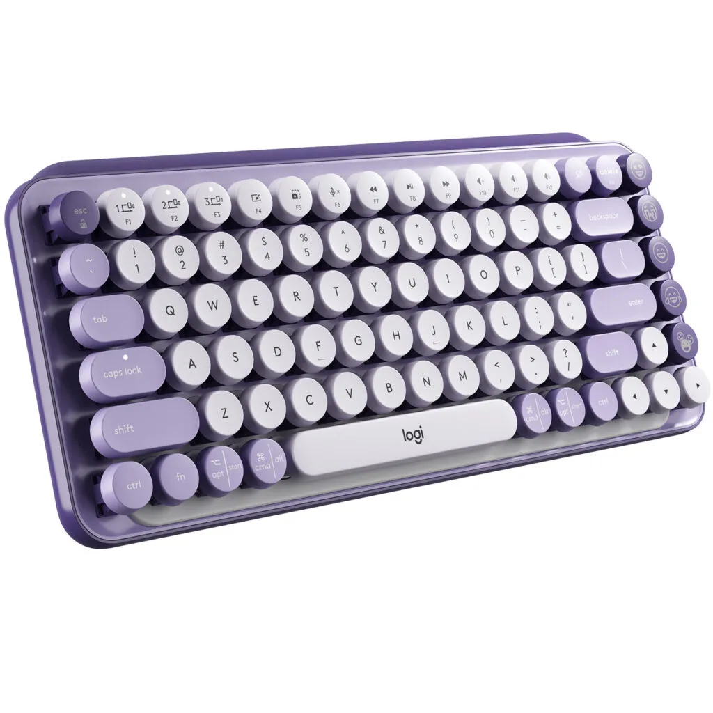 Pop Keys Wireless Keyboard Cosmos by Logitech