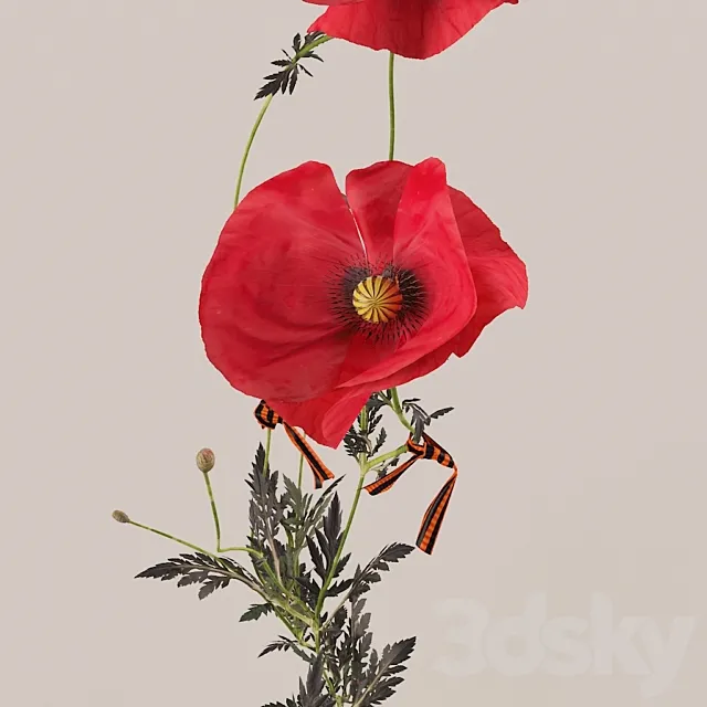 Poppies (Poppies) 3DModel